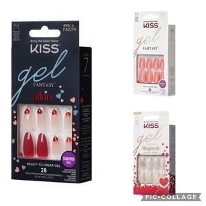 Kiss Gel Nails-3 Sets